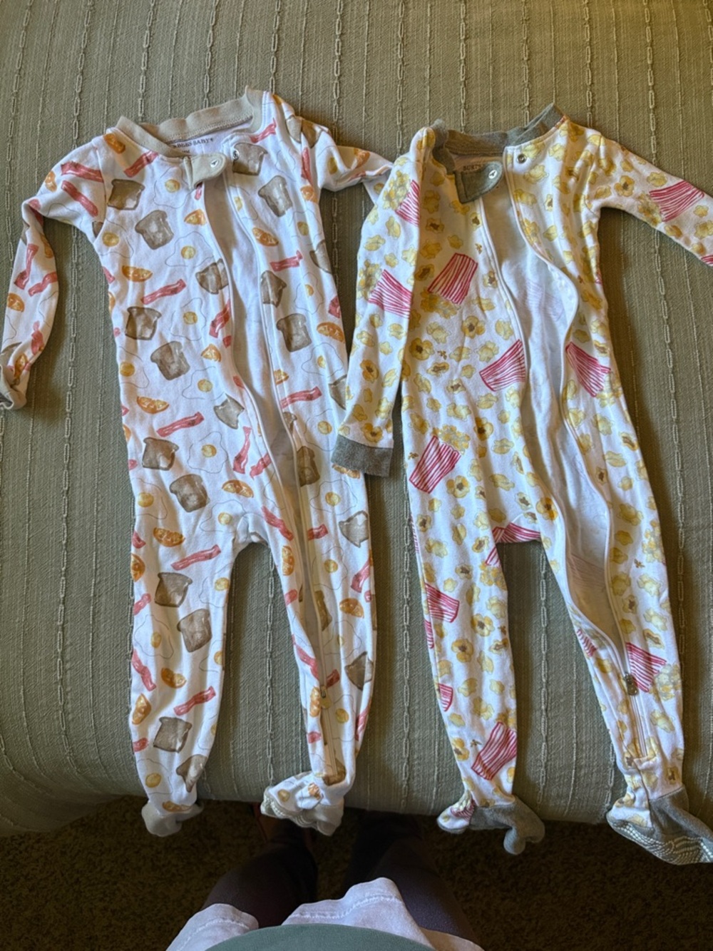 Burt’s Bees Baby Bundle - two footed Pajamas
